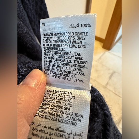 Karen Scott Blue Open Sweater Size XS - Picture 3 of 5